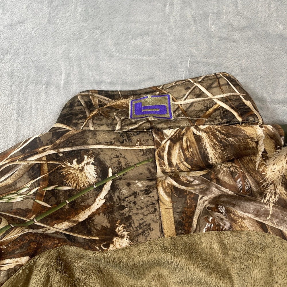 Banded Womens Realtree MAX-5 Camo Full Zip Fleece Jacket Sherpa Hybrid Small - Picture 8 of 8